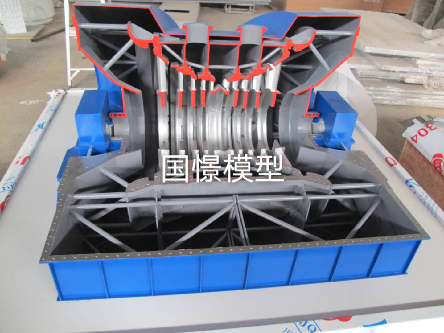 正安县机械模型