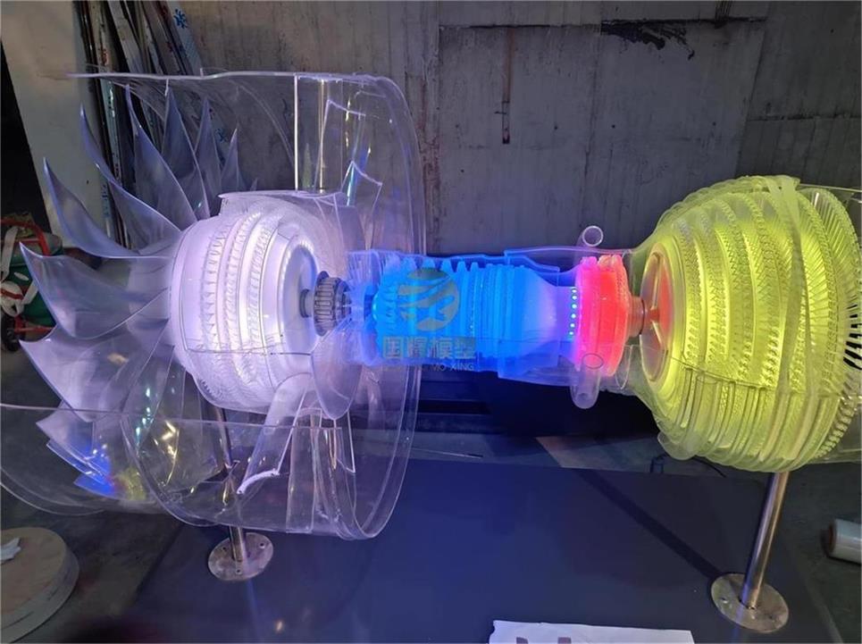 正安县飞机发动机模型